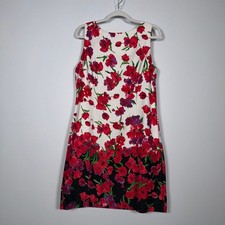 Chaps Floral Dress Size 12 Cottage Floral Romantic Feminine
