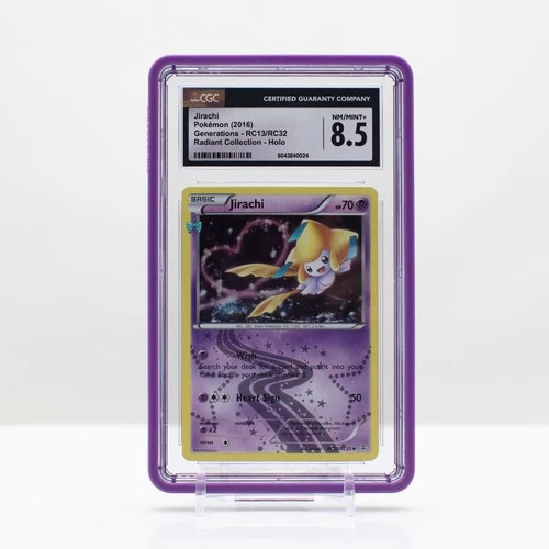Pokemon Jirachi Radiant Holo #RC13/RC32 Generations 2016 - CGC 8.5