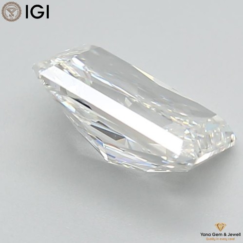 1.50 CT. Radiant Shape Lab Grown CVD Diamond VS1 Clarity F Color IGI Certificate - Picture 7 of 9