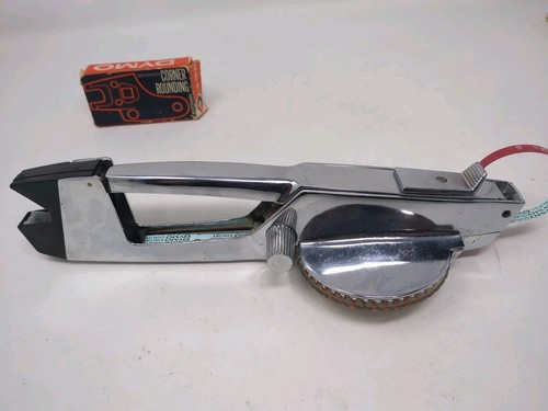 Vintage Dymo Chrom Bandschreiber Hand Prägung Etikettendrucker - Bild 5 von 7