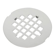 4-1/4" OD Snap-in Shower Drain Cover , Drain Cover for Shower, Stainless Stee...