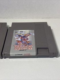 Double Dribble + Blades of Steel (Nintendo, NES) Cartridge Only Lot Of 2