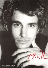 Max von Thun, Originalautogramm, alte Autogrammkarte, u.a. "Rubbeldiekatz"