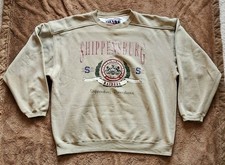 Vintage 90s Shippensburgh University Crewneck Sweatshirt Adult XL Made In USA