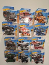 Bundle Of 12 Hot Wheels Mixed Themed  Scale 1.64 NEW CARDED Cars