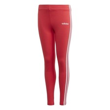 Trousers Running Girl Adidas Essentials 3S FM6990 Red