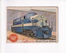 1955 Topps RAILS AND SAILS #36 DIESEL SWITCHER (#1)