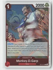 Monkey.D.Garp OP13-016 Rare Carrying On His Will One Piece Foil Near Mint