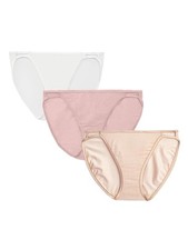 Vanity Fair Illumination String Bikini Panty 8, 3 Pack - White/Quartz/Beige