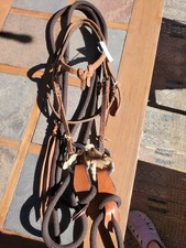 Champion Turf Wiązana brwi z uprzążkami Skórzany but jajowy Surowa uzda krawężnikowa