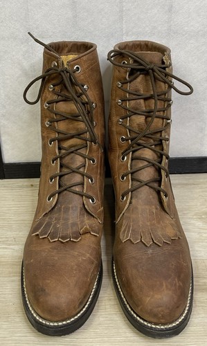 Tony Lama Women’s Lace Up Boots. Size: 7.5 C - Bild 2 von 12