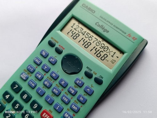 Calculatrice Casio Memory A-1 Vintage - Format Poche, Fonctionne Pile - Bon état