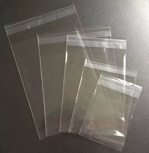 Clear Resealable Recloseable Self Seal Adhesive Cello Lip Tape