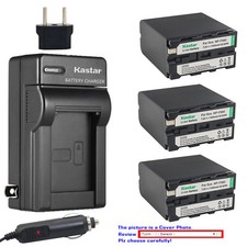 Kastar Battery AC Charger for Sony NP-F950 NP-F960 NP-F970 NP-F990 F990 PRO