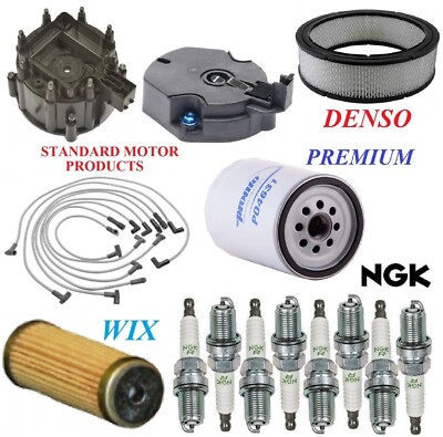 Tune Up Kit Filters Cap Wire Plugs For GMC K2500 SUBURBAN V8 5.7L 1983-1985