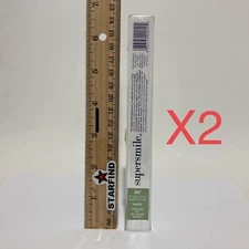 2 PK Supersmile 45° Patented Clear Toothbrush CNew READ BoxWEAR SEE⭐️