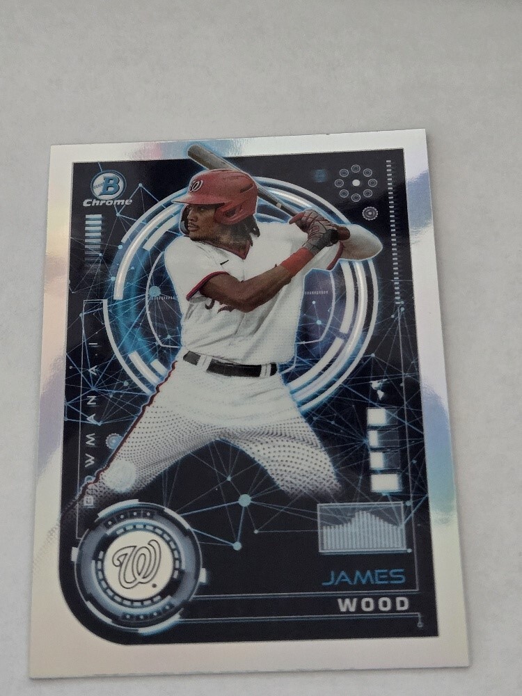 2024 Bowman - Bowman AI #BAI-17 James Wood (RC)