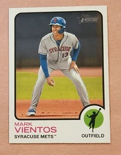 Mark Vientos 2022 Topps Heritage Minor League Prospect Card #5