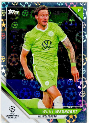 2022 Topps UEFA Champions League Wout Weghorst No. 7 VfL Wolfsburg