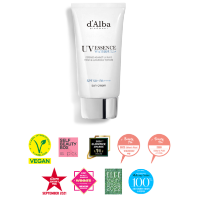 D'ALBA UV Essence Waterfull Sun Cream Sunscreeen SPF 50+ PA++++