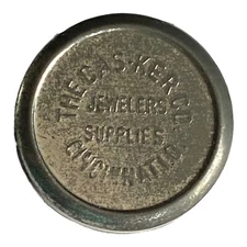Vintage The Cas-Ker Co Jewelers Supplies Collectible Tin Box Cincinnati Ohio