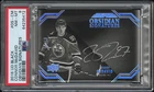 2016-17 UD Black Obsidian Auto 2nd Year Connor McDavid #OS-CM 03/10 PSA 8