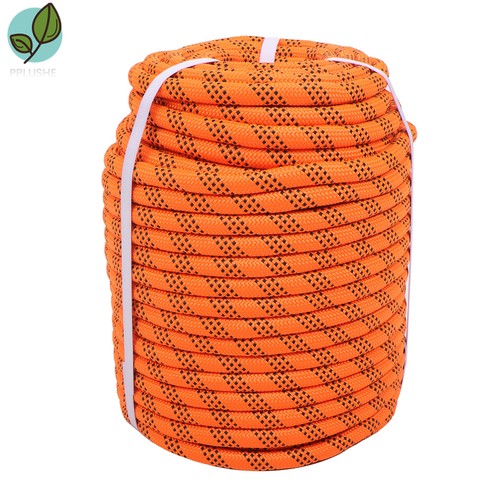 1/2 In × 200 FT Arborist Tree Camping Rope 48 Strand Polyester Braided Rope - 第 1/11 張圖片