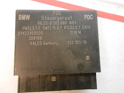 15 BMW X5 pdc parking distance control mod 66339363680 9363680 