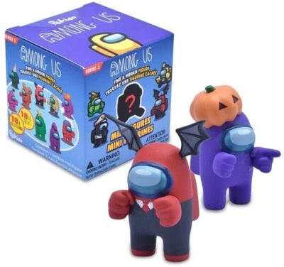 AMONG US ACTION Serie 2 FIGUREN Spielfiguren Sammelfiguren 18´er Display