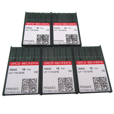 50 UY118GHS FFG/SES Needle FOR YAMATO FD-62 4Needle 6Thread Flat Seamer Sewing