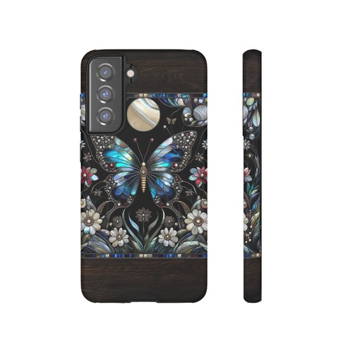 Faux Marcasite Butterfly Phone Case, Vintage-Inspired Design Cover | X91 - 第 264/277 張圖片