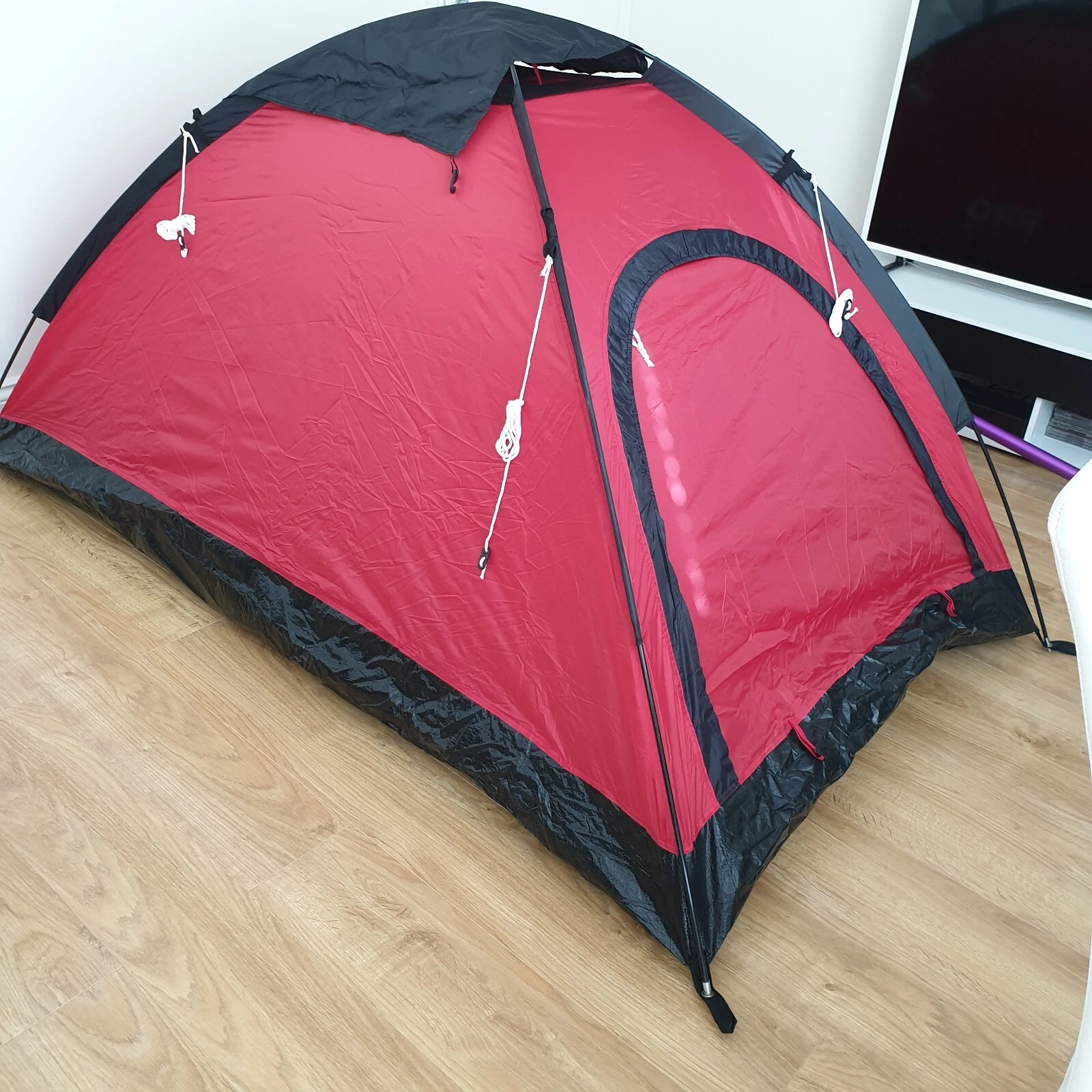 Pro Action 2 Person 1 Room Dome Tent - Camping - Festival - Garden - Fishing