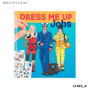 Top Model Dress Me Up Jobs Activity Book 11 Pages Of Stickers Depesche Ebay