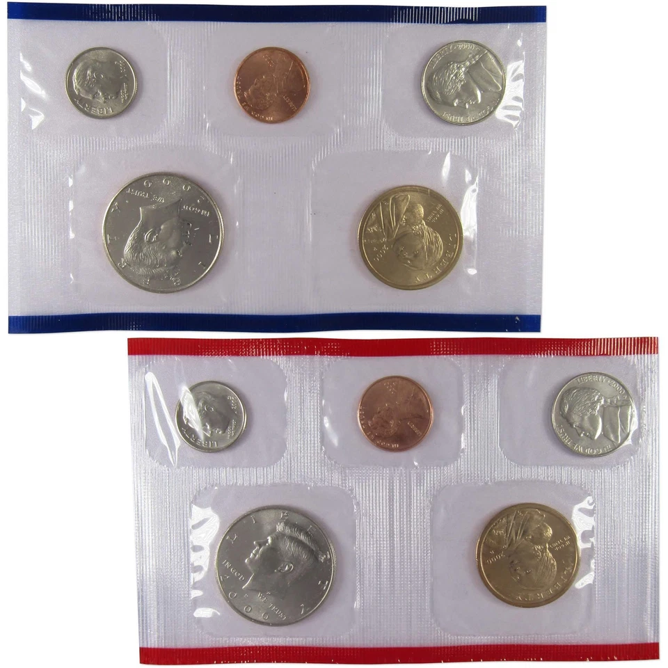 2000 Uncirculated Coin Set U.S Mint Original Government Packaging OGP - Image 2 of 4