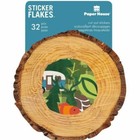 Paper House Shapes Scrapbooking Stickers