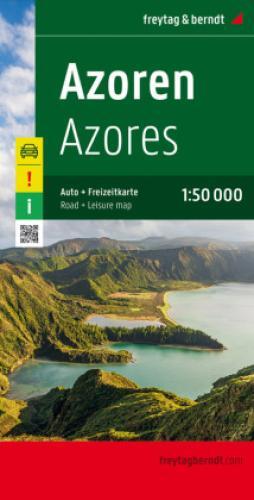 Thumbnail - Freytag & Berndt Autokarte Azoren. Acores. Azores. Azzorre Auto- Und
