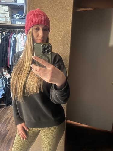 Beautiful! Yves Saint Laurent YSL Knit Pink Beanie, Hat Bonnet, NWT $495 - Picture 11 of 12