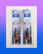 2 Pack Oral-B Disney Raya and the Last Dragon Electric Kids Toothbrush, Ages 3 