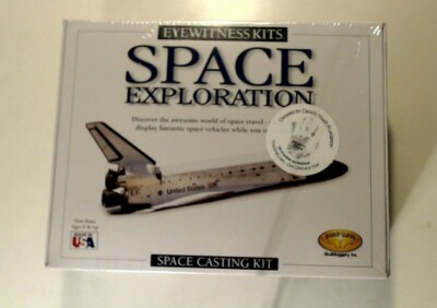 Skullduggery Eyewitness Kits:  SPACE EXPLORATION  cast, paint, display . New