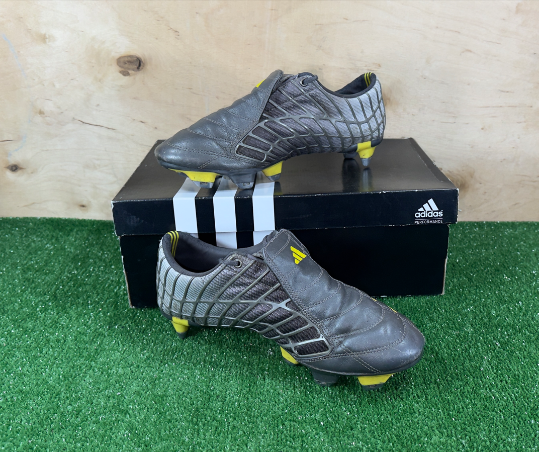 Adidas F50 Spiders SG Elite US8 UK7.5 Grey boots Cleats mens