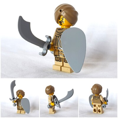 MOC aus LEGO -Teilen Oriental Swordsman#2/ Säbelkämpfer#2 | passt zu 10332 71047