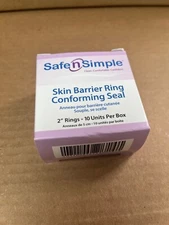 SafenSimple SNS684U2 Skin Barrier Ring Conforming Seal 11 Boxes exp 2024/25 NEW