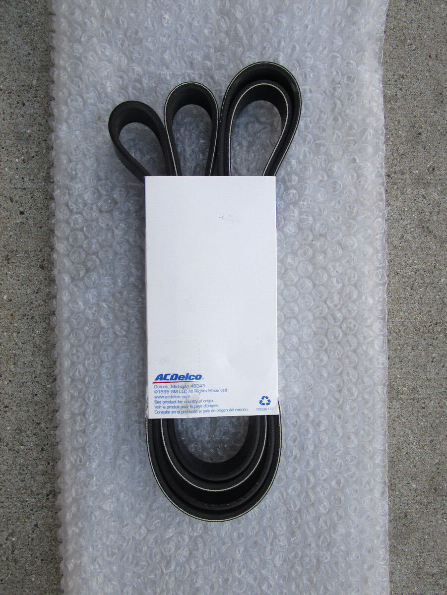 FITS: 07 - 12 GM CHEVY 3.6L V6 SERPENTINE DRIVE FAN BELT P/N FITS: 07 - 12 GM CHEVY 3.6L V6 SERPENTINE DRIVE FAN BELT P/N
