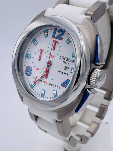 Watch Locman Mare Titanium 47mm 130WTW/590 Chrono Wr100m on Sale New - Picture 2 of 8