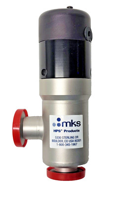 HPS MKS LPV-25-AK-CLVS PNEUMATIC ANGLE VACUUM VALVE