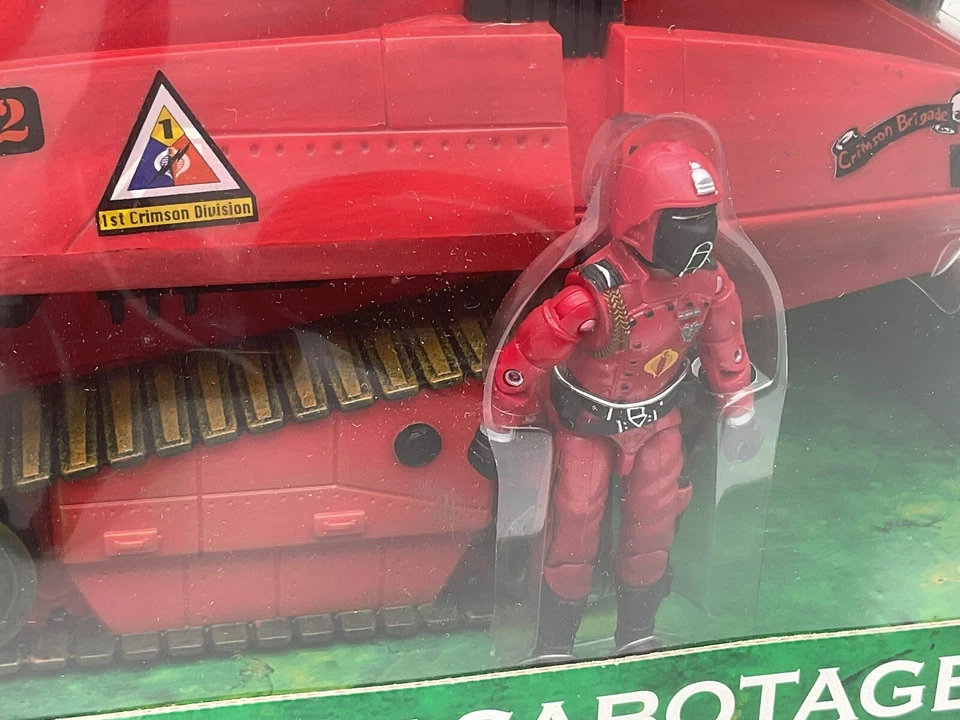 G.I. 2004 Joe Operation Crimson Sabotage K.B. Exclusivo Valor Vs Venom sellado Foto 3 de 4