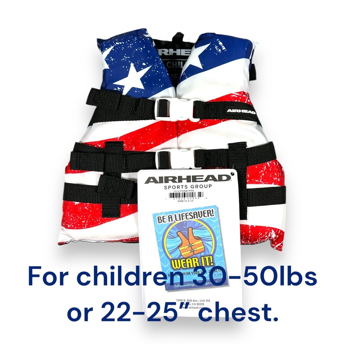 Sportstuff Child Type III Life Jacket - USCG Approved, Stars