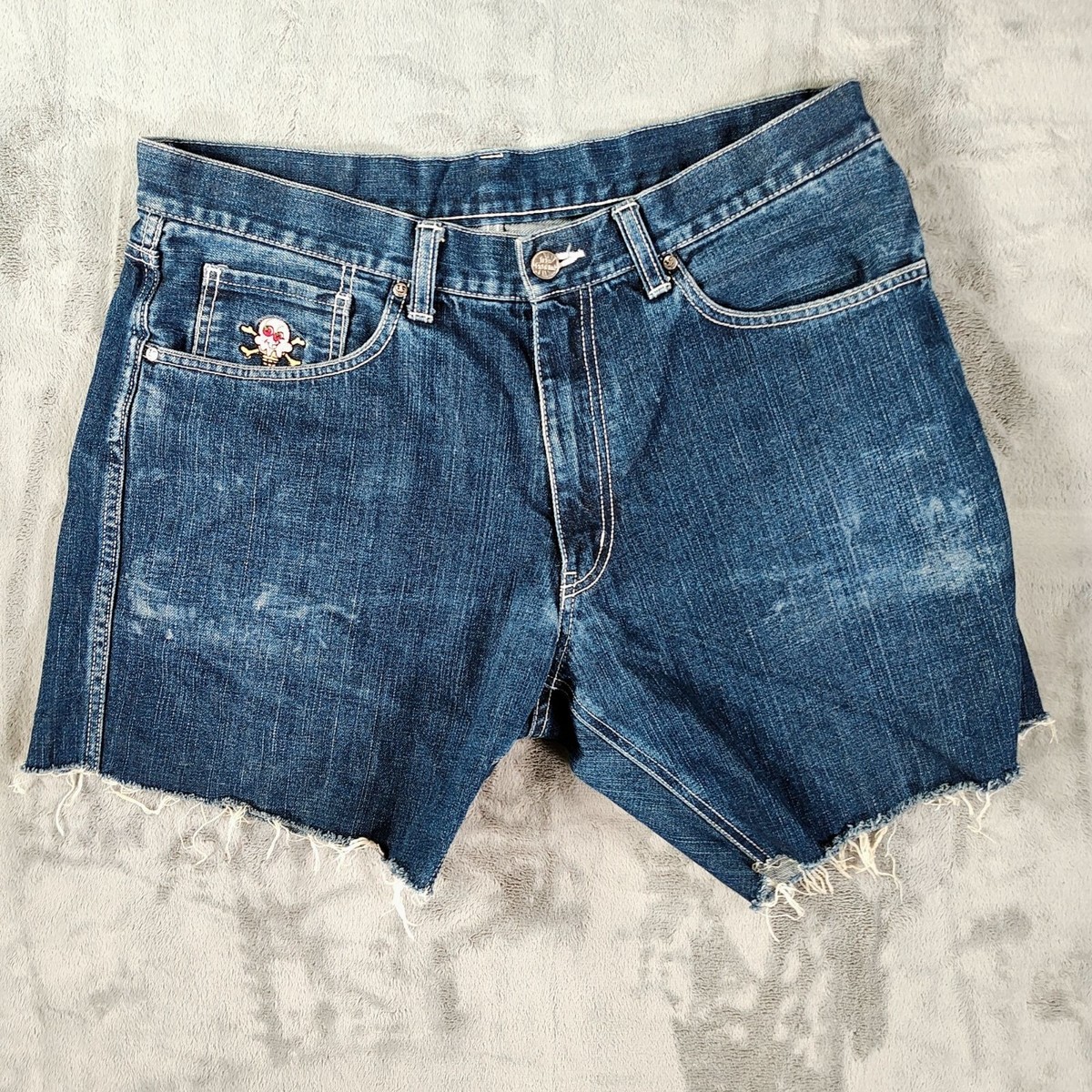 Billionaire Boys Club X Ice Cream Made in Japan DIY Cut Off Jean