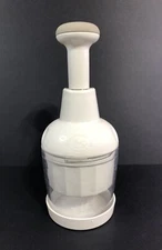 Pampered Chef 2585 Push Function Food Chopper Stainless Steel Blade Complete