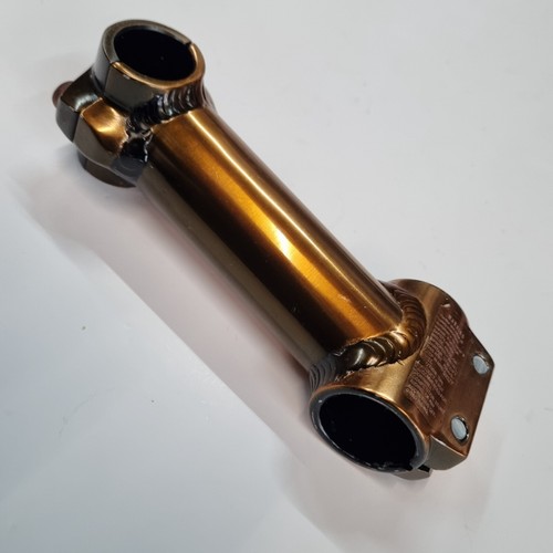 Handlebar Stem 120 mm long 1-1/8" headset 25.4mm Bars Black Vintage Retro - Picture 14 of 24